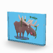 Grappig vrolijke cartoon illustratie fotoblokken (Rechts)