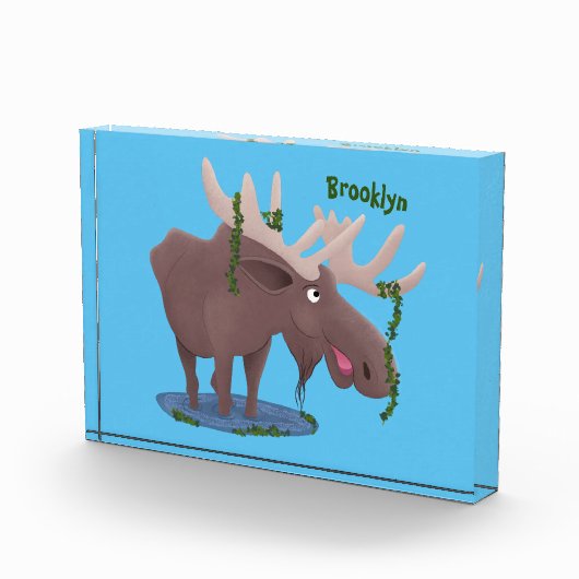 Grappig vrolijke cartoon illustratie fotoblokken (Rechts)