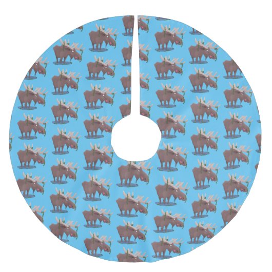 Grappig vrolijke cartoon illustratie kerstboom rok (Voorkant)