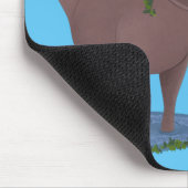 Grappig vrolijke cartoon illustratie muismat (Hoek)