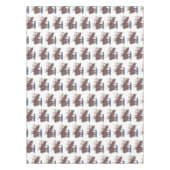 Grappig vrolijke cartoon illustratie tafelkleed (Voorkant)