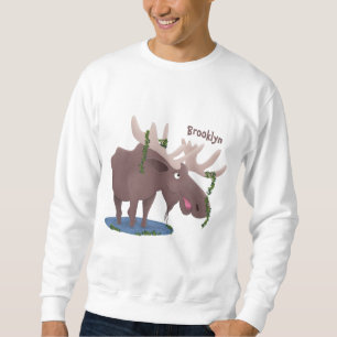 Grappig vrolijke cartoon illustratie trui