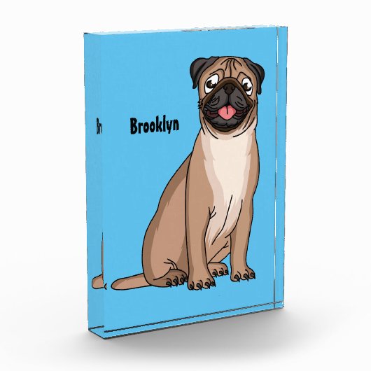 Grappig vrolijke foto van de cartoon (Links)