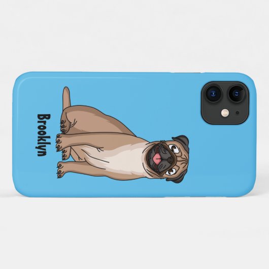 Grappig vrolijke foto van de cartoon Case-Mate iPhone case (Achterkant (horizontaal))