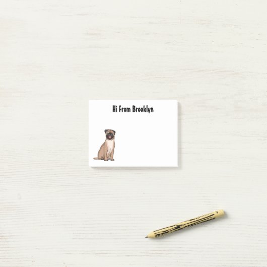 Grappig vrolijke foto van de cartoon post-it® notes (Op bureau)