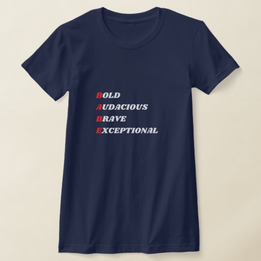 Grappig Vrouw Acroniem - BABE T-shirt (Laagn)