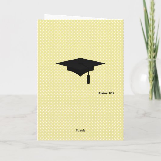 Grappig Vrouw Afstuderen Ouderlijke Dankbaarheid C Kaart (Achterkant)