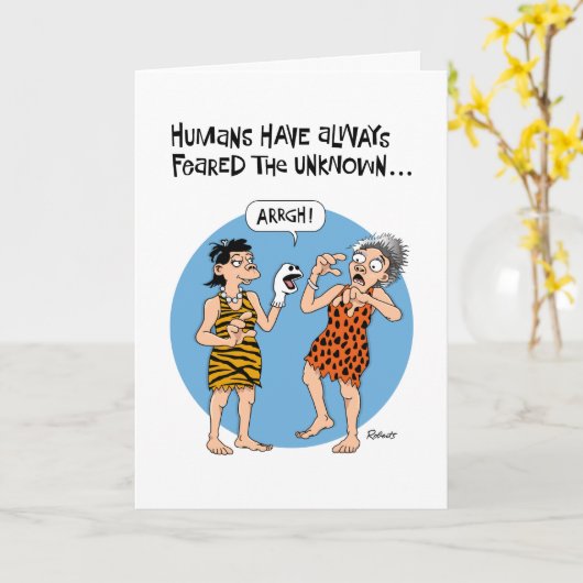 Grappig Vrouw pensioen Kaart (Gele Bloem)