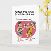 Grappig Vrouw pensioen Kaart (Gele Bloem)