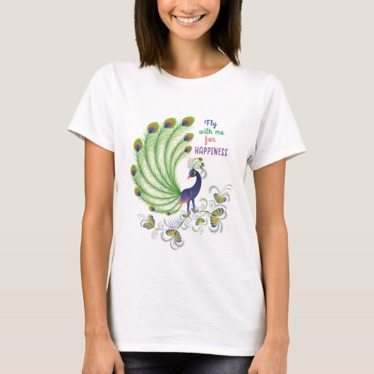 grappig vrouw t-shirt (Voorkant)