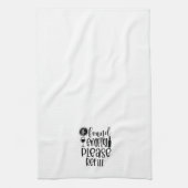 Grappig, vul alsjeblieft wijn bij theedoek (Verticaal)