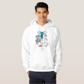 Grappig waanzinnig klimaat wetenschapper Halloween Hoodie (Voorkant volledig)