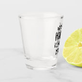 Grappig waarom beperken gelukkig tot slechts één u shot glas (Links)