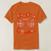 grappig waarom lopen als je kunt cartwheel TShirt  (Design voorkant)