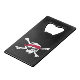 Grappig waarom Pirates Drink Rum Bottle Open Creditkaart Flessenopener