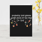 Grappig waarschijnlijk ga ik gewoon een beetje bel kaart (Gele Bloem)