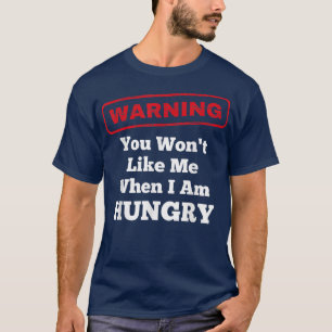 Grappig waarschuwen dat je me leuk vindt als ik ho t-shirt