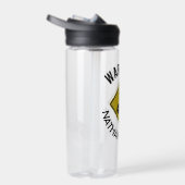 Grappig Waarschuwingsbord Golfkar Geperstonaliseer Waterfles (Rechts)