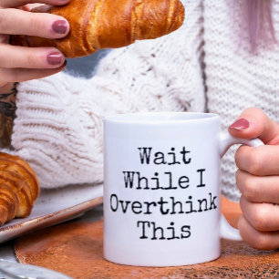 Grappig wachten terwijl ik anders deze Mok vind