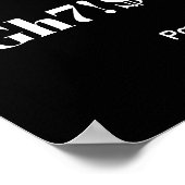 Grappig Wachtwoord Poster (Hoek)