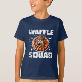 Grappig Waffle Squad Design voor fans T-shirt
