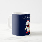 Grappig "Wakker worden!" Koffiemok (Voorkant links)