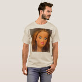 Grappig Walgelijk Doll gezicht Meme T-shirt (Voorkant volledig)
