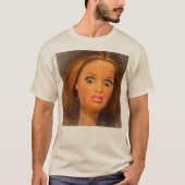 Grappig Walgelijk Doll gezicht Meme T-shirt (Voorkant)