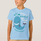 Grappig walvissen halen deze Kinderen door T-shirt (Voorkant)
