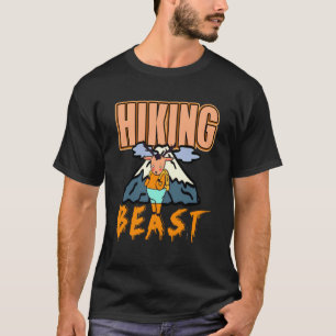 Grappig Wandel Beest Hert Avontuur Berg Verkennen T-shirt
