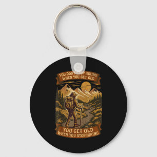 Grappig Wandelaar Geschenk Wandel Liefhebber Outdo Sleutelhanger
