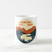 Grappig wandelen, avontuur wacht koffiemok (Center)