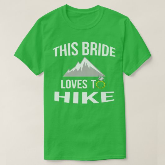 Grappig Wandelende Bachelorette-feest Bruid Wandel T-shirt (Design voorkant)