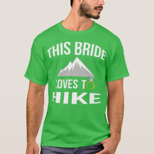 Grappig Wandelende Bachelorette-feest Bruid Wandel T-shirt