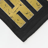 Grappig Wasbeer Gewichtheffen Gym Ontduiken Belast Fleece Deken (Hoek)