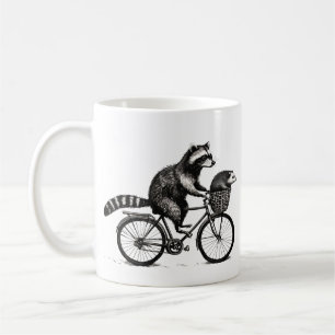 Grappig Wasbeer & Opossum Meme T-shirt - Trendy Ca Koffiemok