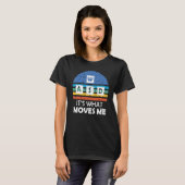 Grappig WASD PC Gamer Funny Video Gaming Ret T-shirt (Voorkant volledig)