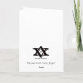 Grappig Wat b ***h, maak me een broodje Feestdagen Kaart (Achterkant)