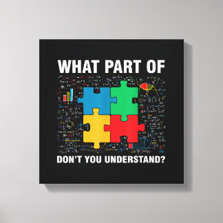 Grappig Wat Begrijp Je Niet Aan Jigsaw Puzzel Canvas Afdruk