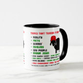 Grappig wat de aanhangers van de Trump-stemmers te Mok (Voorkant rechts)