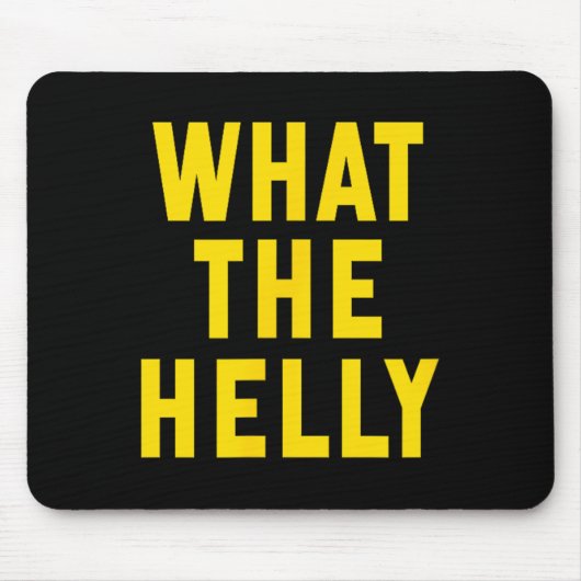 Grappig Wat De Helly Y2k Gen Z Iconische Trend Aes Muismat (Voorkant)