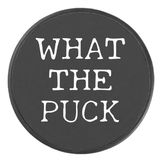 Grappig Wat de Puck Zwart & Wit (Voorkant)