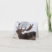 Grappig wat de rendieren weten Kerstmis Feestdagen Kaart (Voorkant)