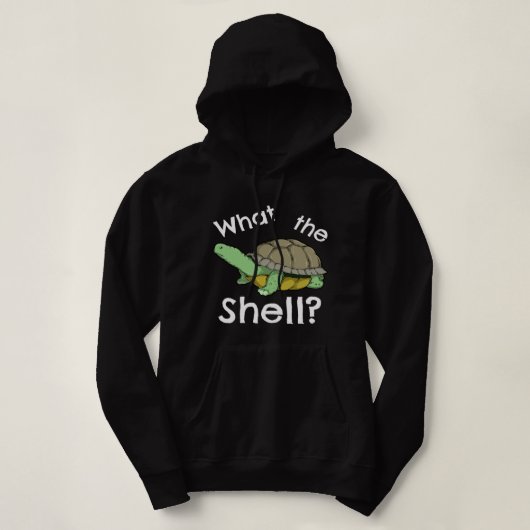 Grappig wat de Shell Pun Joke Turtle Tortoise Love Hoodie (Design voorkant)