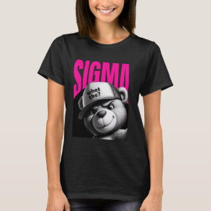 Grappig wat de Sigma Ironic Meme Brainrot citeert T-shirt