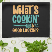 Grappig wat een goed uiterlijk op maat maakt theedoek (Gevouwen)