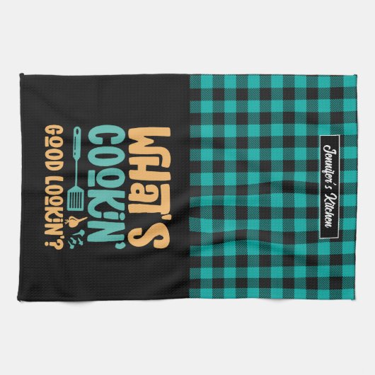 Grappig wat een goed uiterlijk op maat maakt theedoek (Horizontaal)