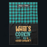 Grappig wat een goed uiterlijk op maat maakt theedoek<br><div class="desc">Grappig en cool keukenhanddoek om het koken leuker te maken. Gepersonaliseerd geschenk voor familie en vrienden die graag koken, bakken en een nieuw recept proberen in de keuken. Pas de formulering aan zodat deze bij uw gelegenheid past. U kunt het Hulpmiddel van het Ontwerp gebruiken om het doopvonttype, de doopvontkleur...</div>