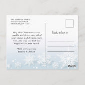 Grappig wat een jaar kerstrood Boerderij Truck Briefkaart (Achterkant)