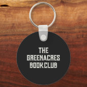 Grappig wat er gebeurt bij Book Club Personalized Sleutelhanger (Achterkant)